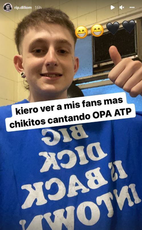 Dillom lanzó la versión ATP de “Opa”.