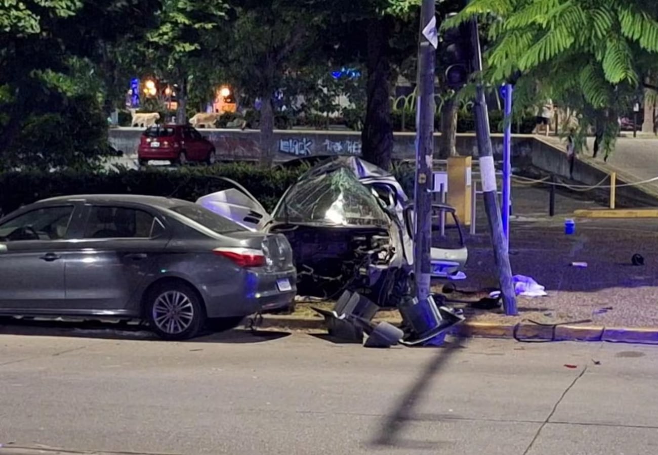 La zona del siniestro fatal en Rosario.