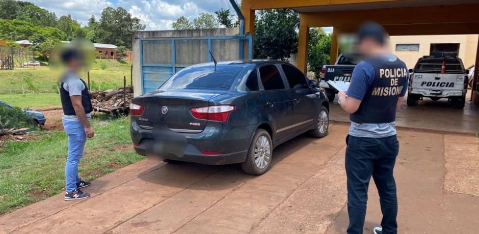 Secuestran un automóvil con pedido de secuestro bonaerense en San Pedro.