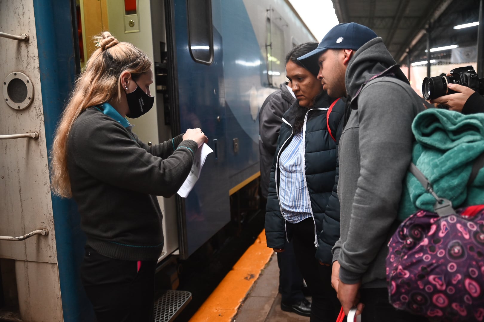 Después de 30 años, partió el tren de pasajeros desde San Luis