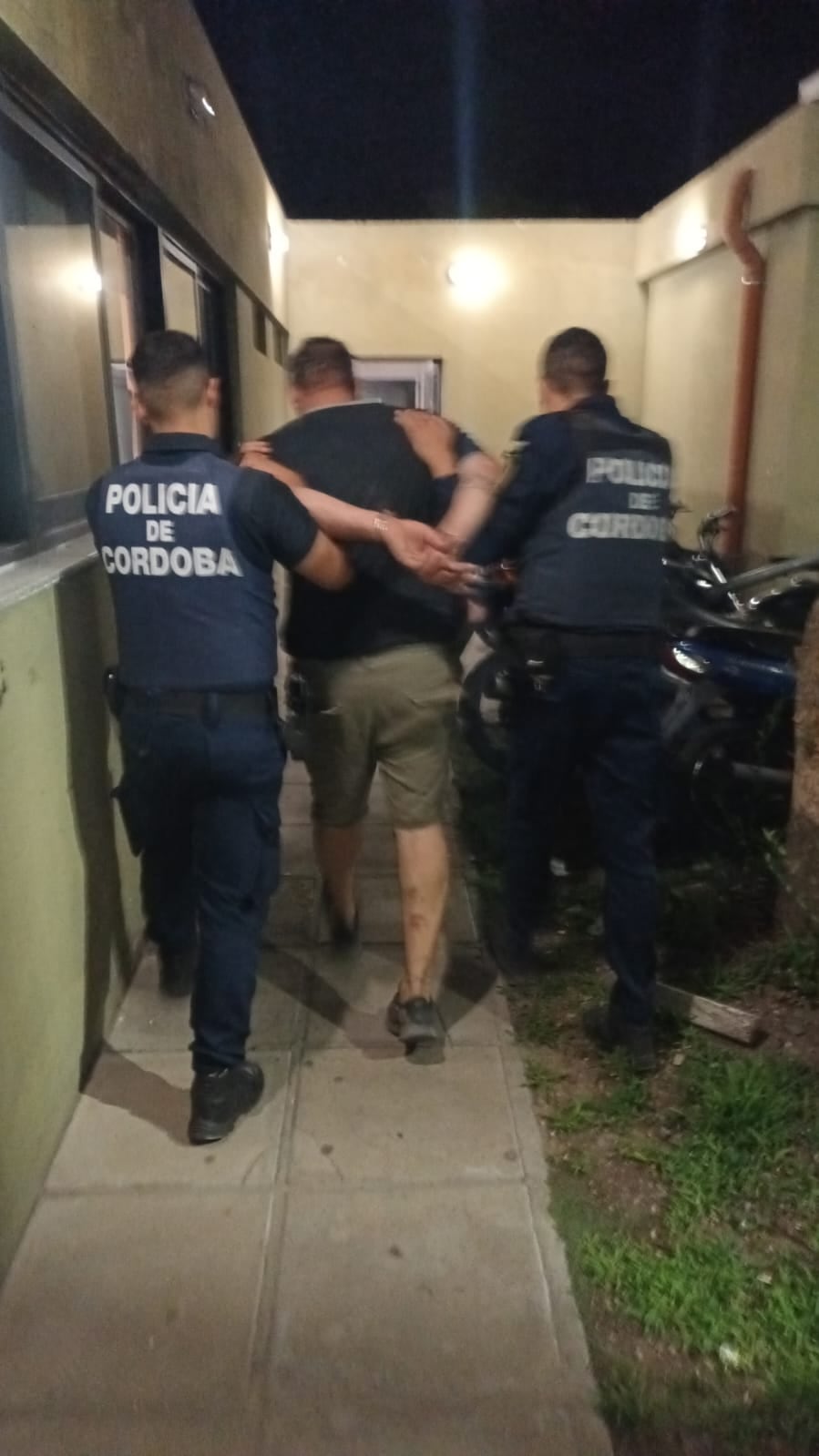 Detenido por la policía por un hecho de violencia familiar en Arroyito