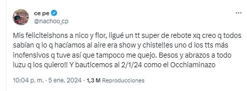 El picante comentario de Nacho Castañares sobre el nuevo romance de su expareja