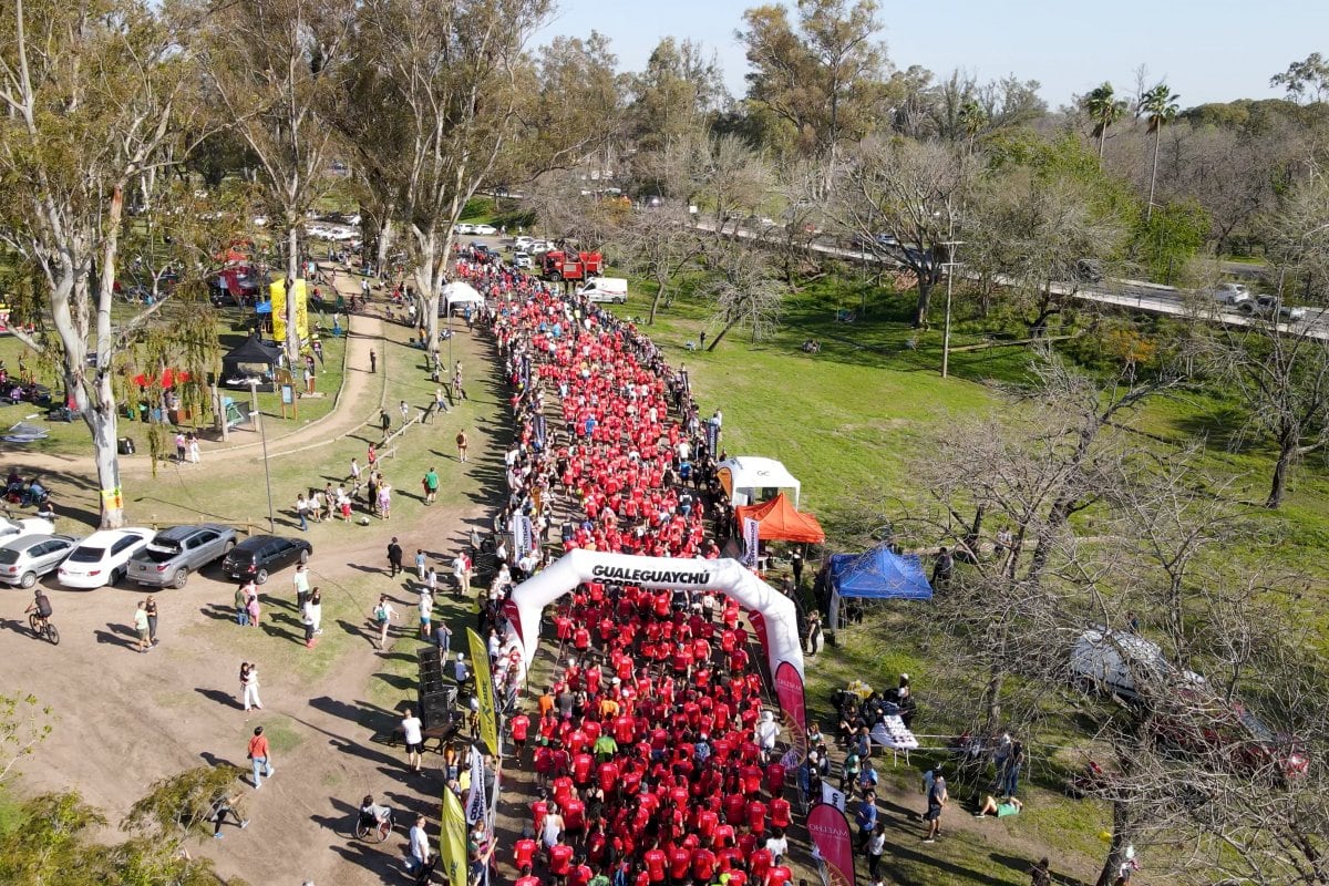 Imagen ilustrativa de “Gualeguaychú Corre 2024”, la maratón más destacada de la región.