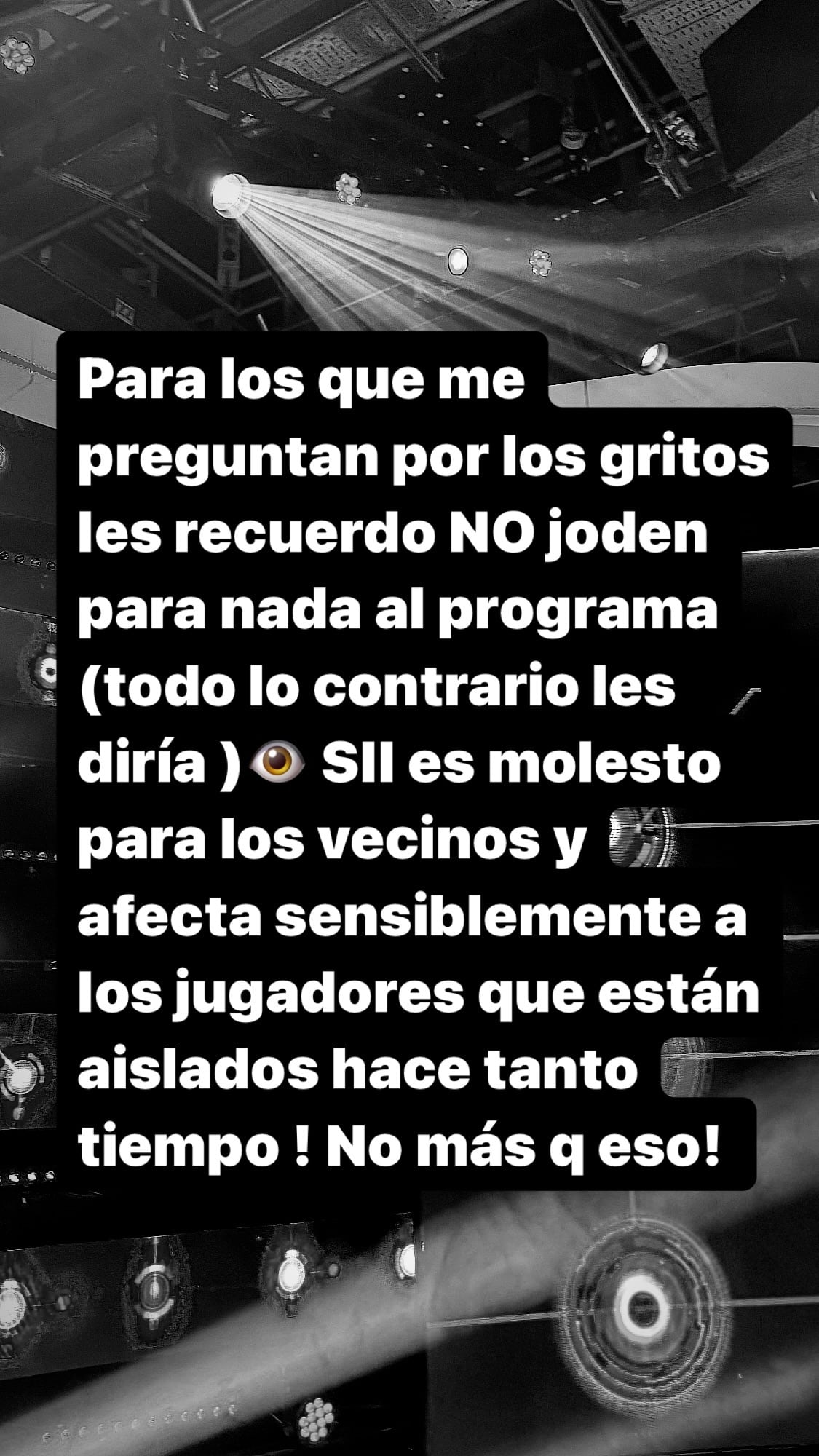 Santiago del Moro se refirió a los gritos en la casa de Gran Hermano 2024.