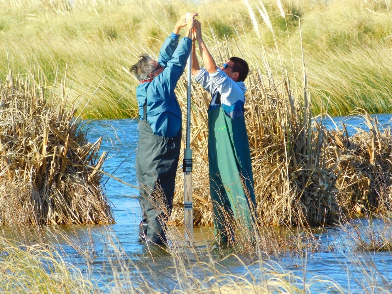 Estudio de playa y Albufera junto a CONICET