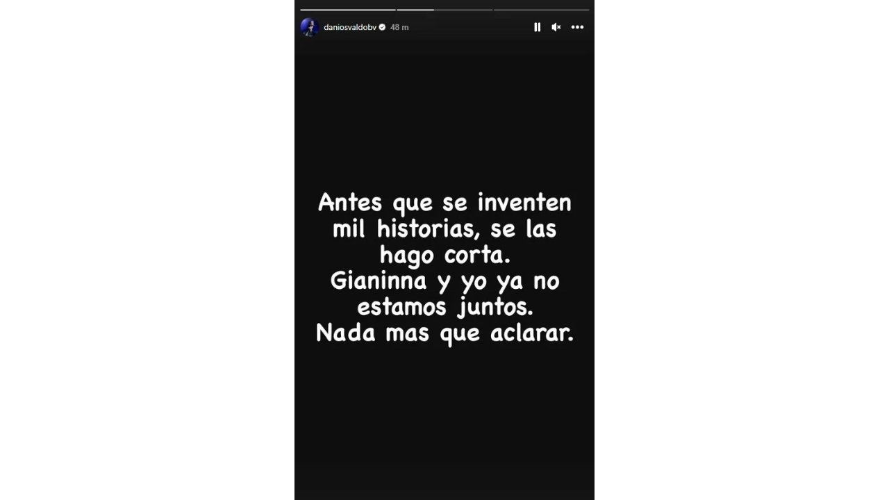 La historia de Daniel Osvaldo que confirma la separación.