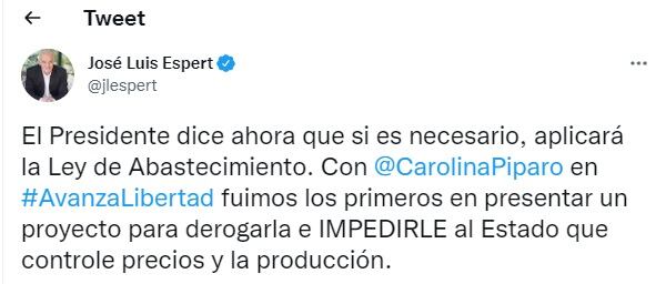 La oposición contra el discurso de Alberto Fernández contra la inflación