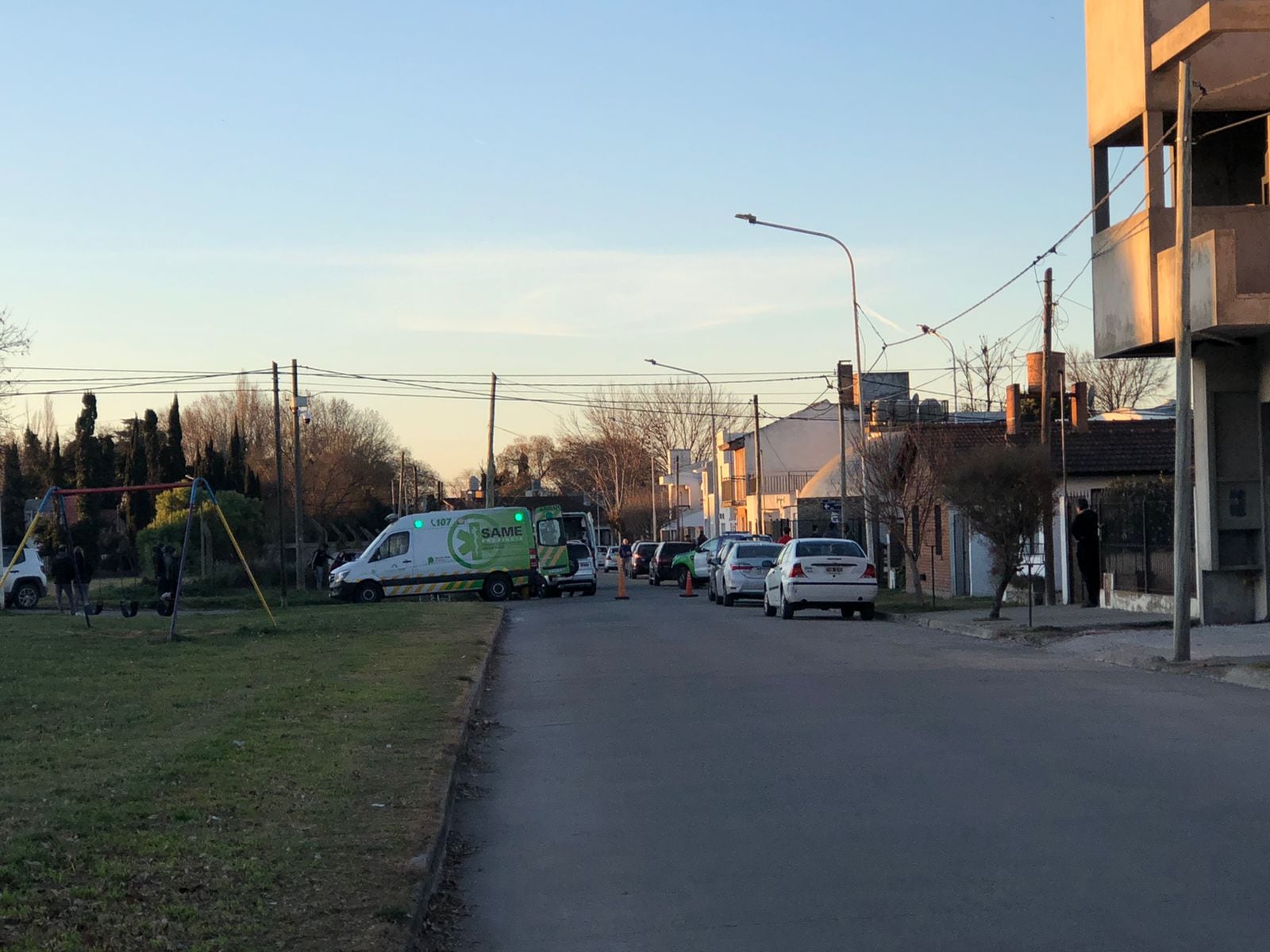 Así fue el choque que dejó a tres personas heridas.