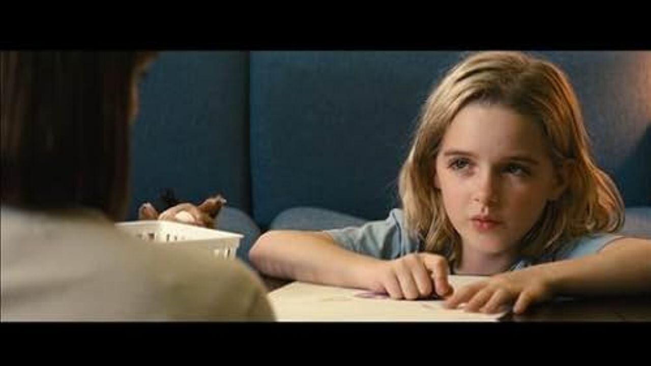 Mckenna Grace, la actriz que encarnó a Mary en la película.