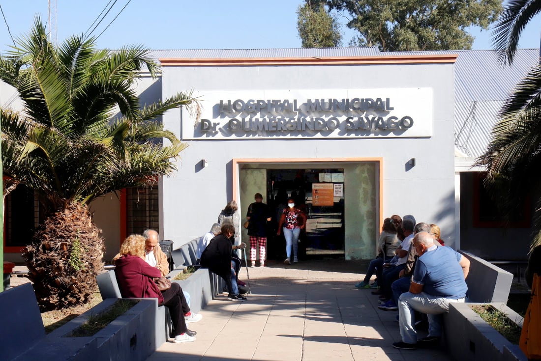 Villa Carlos Paz. Fachada del Hospital Gumersindo Sayago. (La Voz)