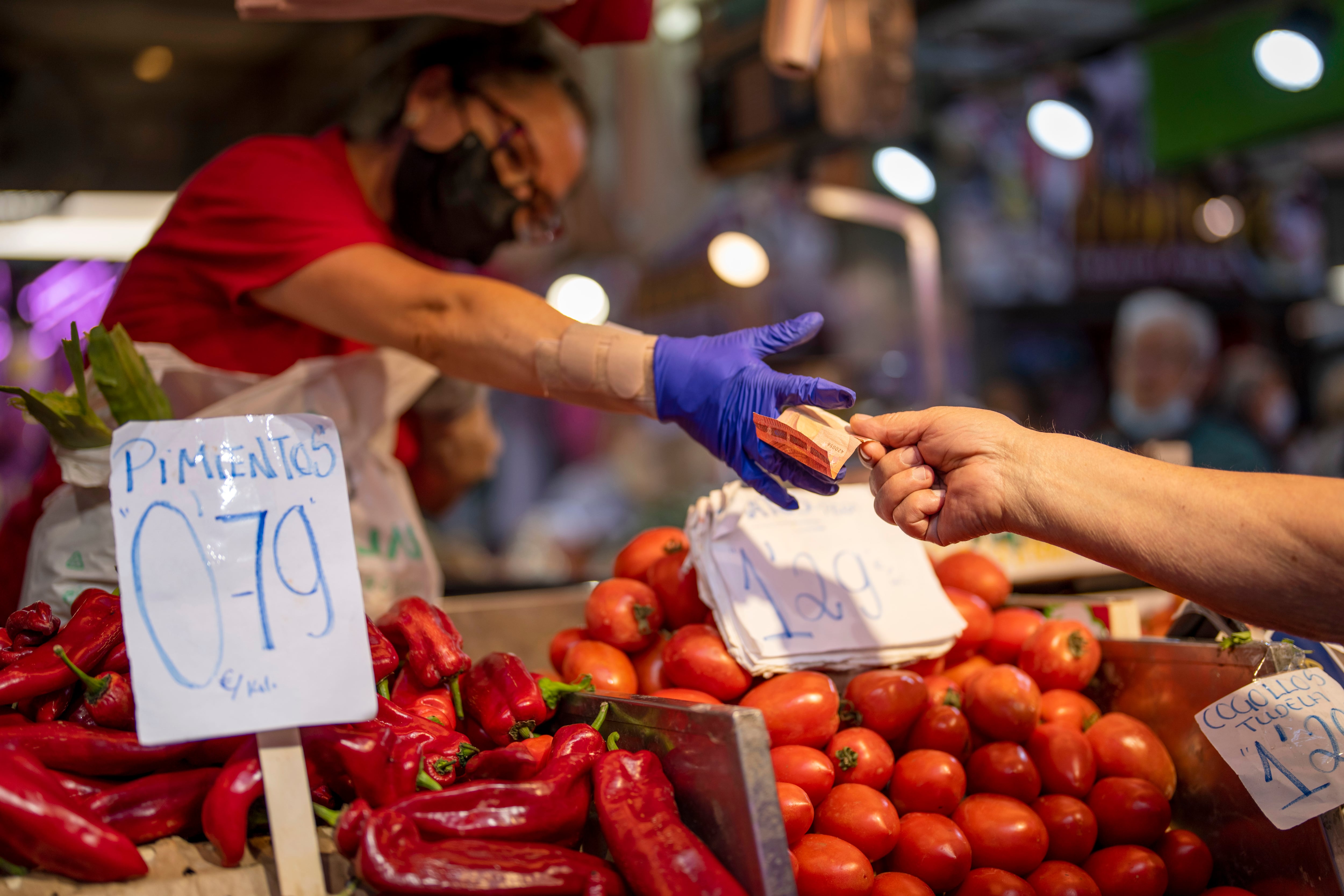 Las verduras incrementaron un 185,3% entre 2022 y 2023.