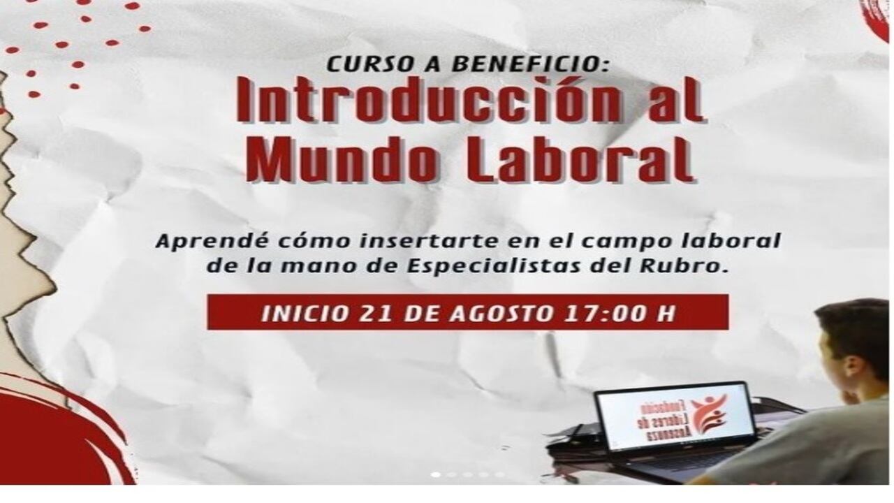 La fundación Líderes de Ansenuza lanzo un curso destinado a jóvenes que estén en búsqueda de su primer empleo.