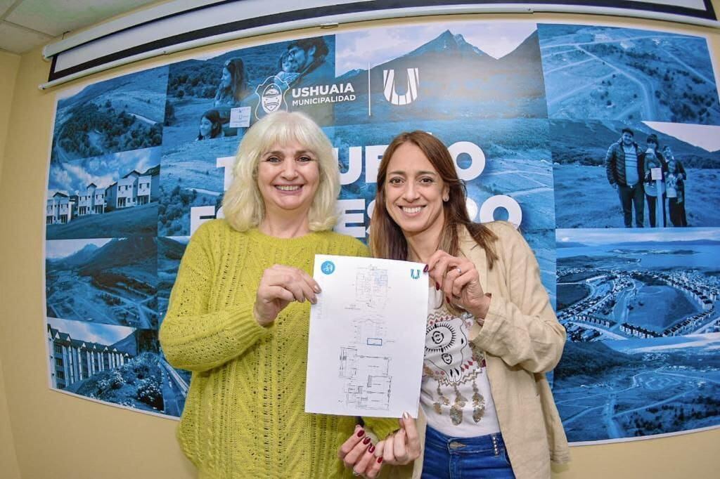 Ushuaia: sortearon las unidades funcionales de los edificios de Hipólito Yrigoyen