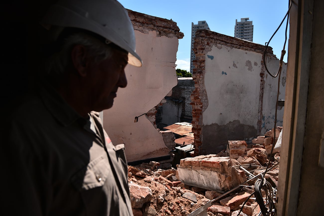 Crece la preocupación en cuanto a los derrumbes en la Ciudad de Buenos Aires. 