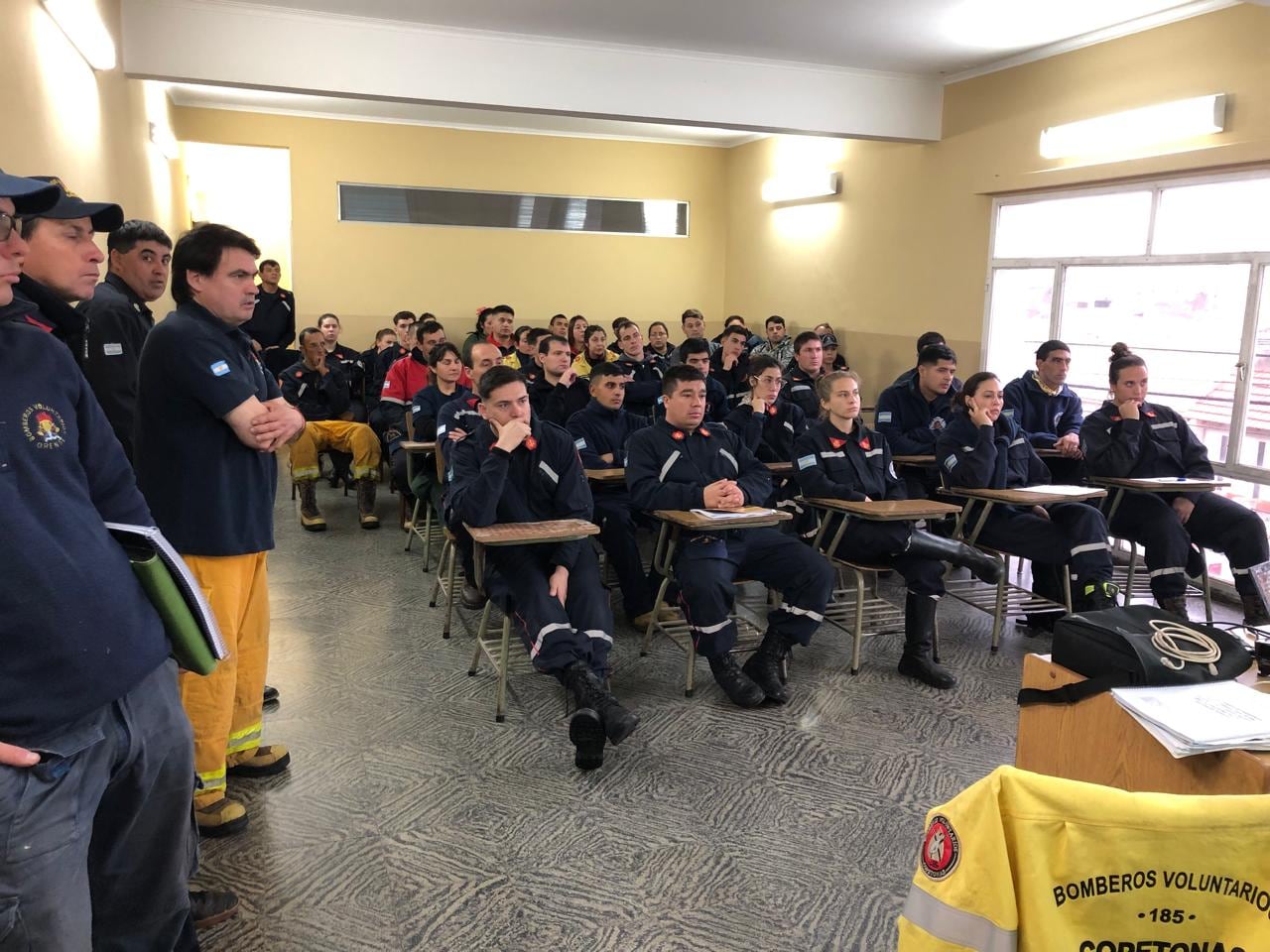 Jornada de Capacitación Regional de Bomberos Voluntarios en incendios forestales y materiales peligrosos