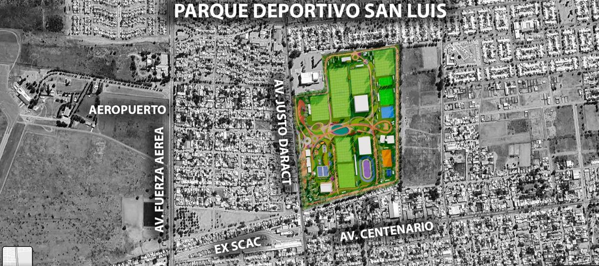 El monstruoso parque deportivo que se construirá en San Luis