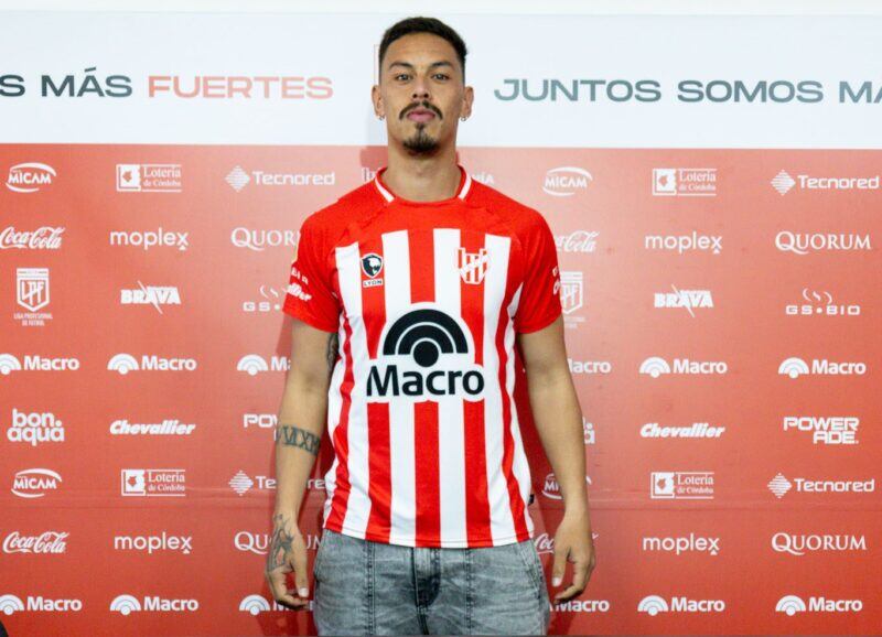 El volante Matías Romero fue anunciado como jugador de Instituto. (Prensa IACC).