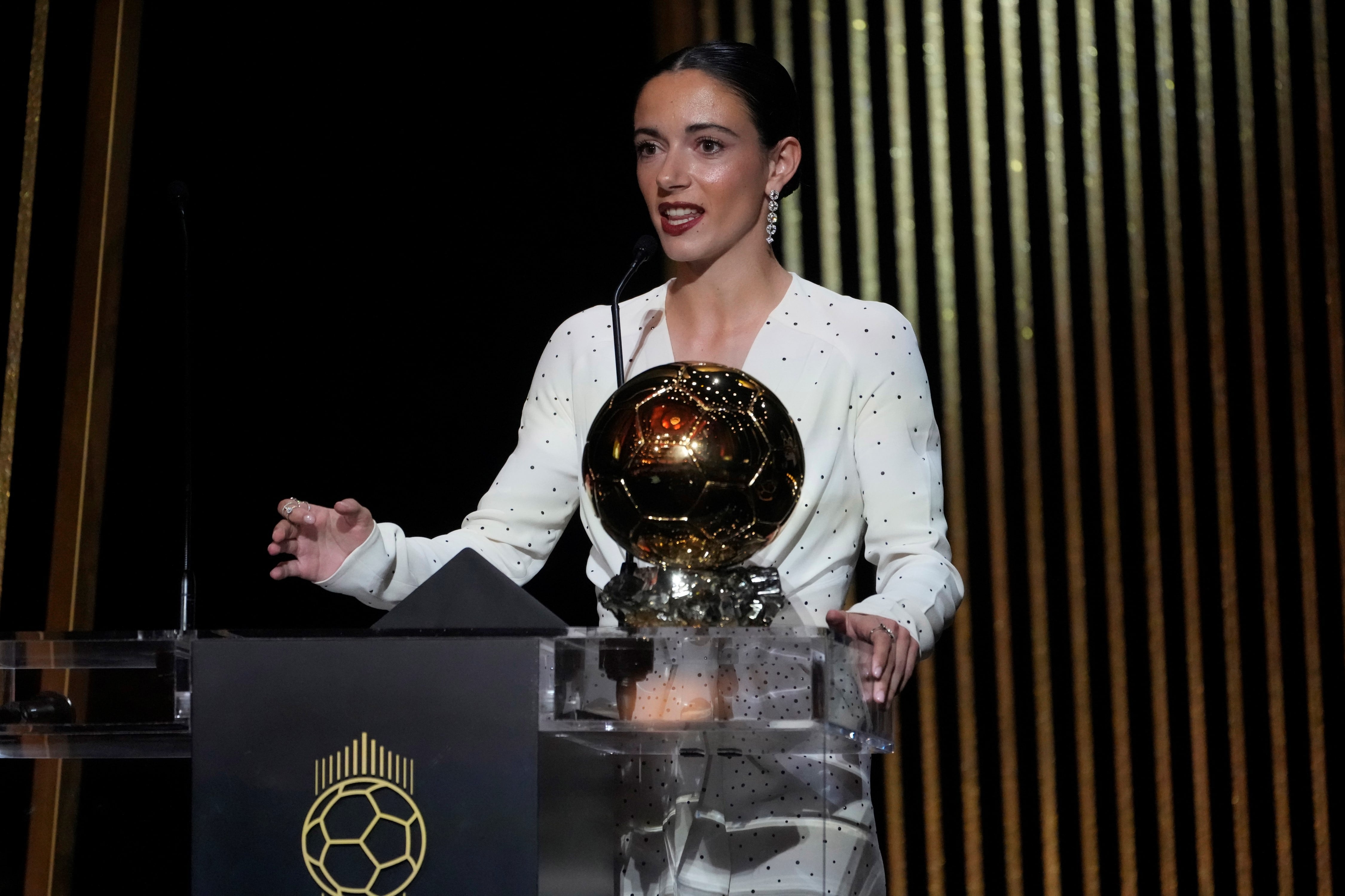 Aitana Bonmatí ganó su segundo Balón de Oro.