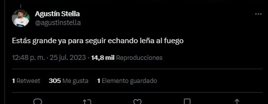 El enojo de la gente tras un polémico tuit contra Yamila Rodríguez.