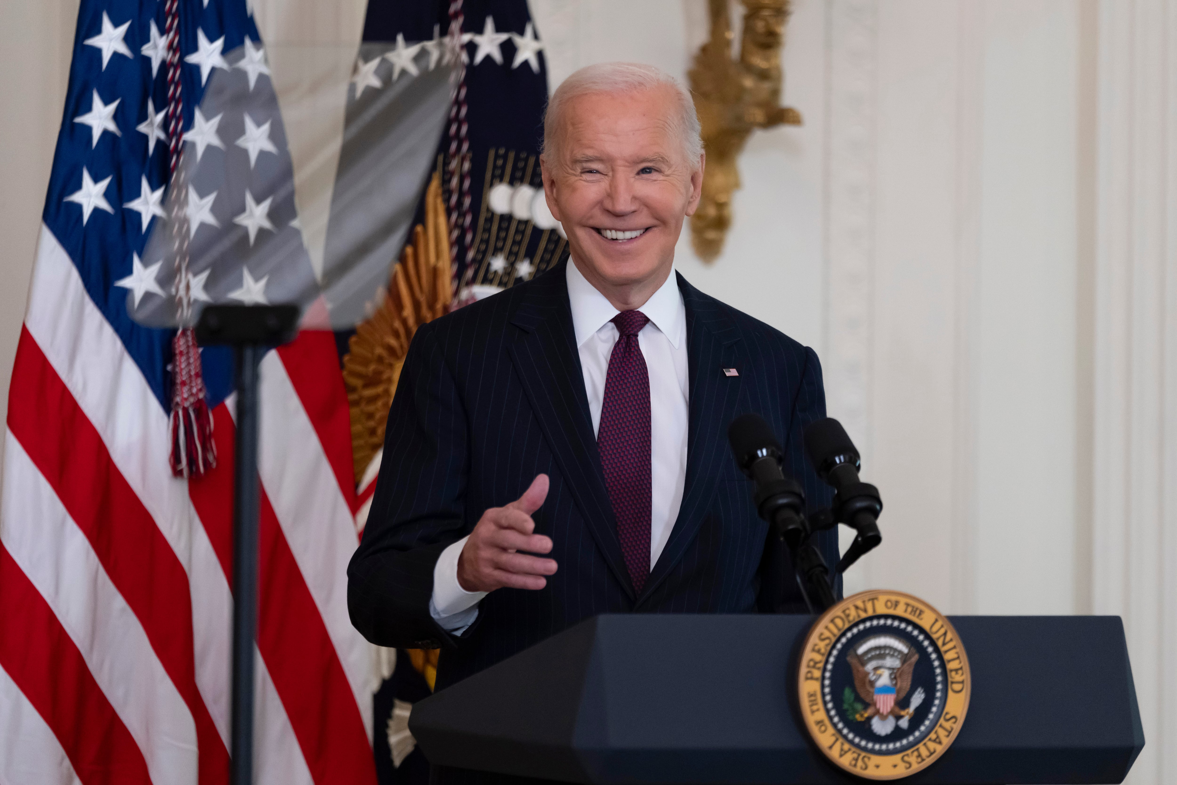 El presidente Joe Biden en la Casa Blanca en Washington el 13 de noviembre del 2024.  (AP foto/Ben Curtis)