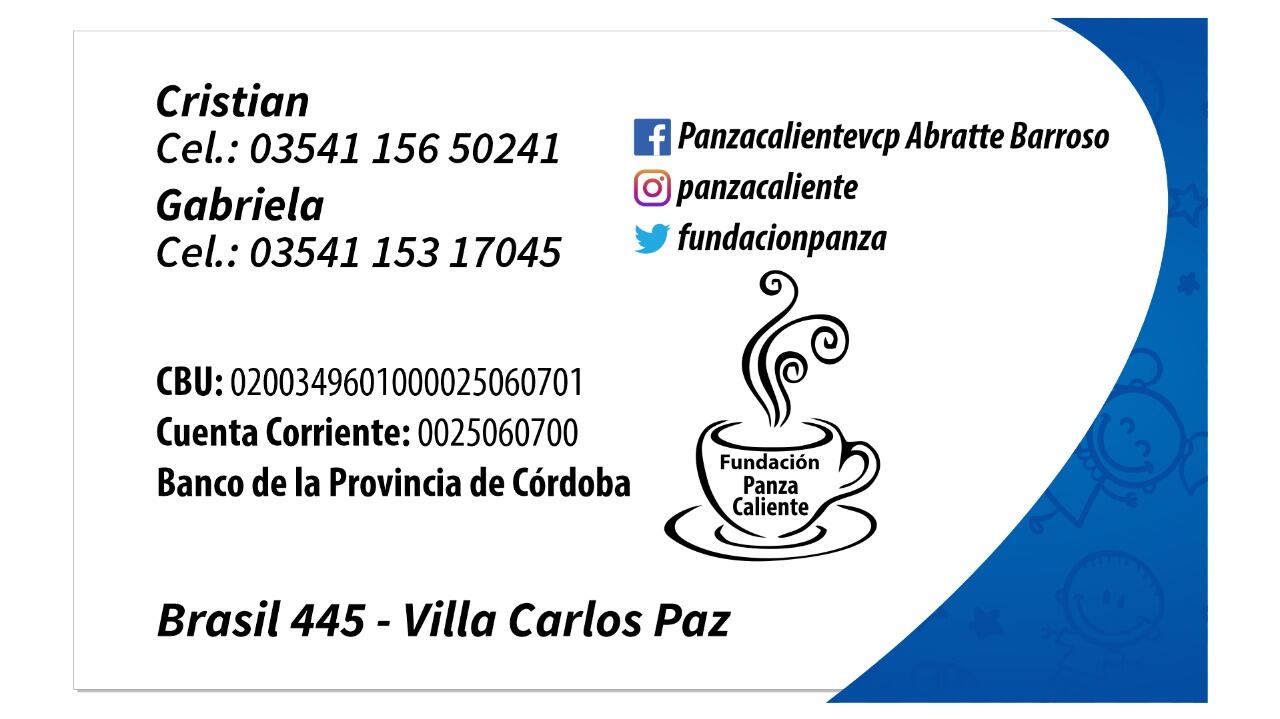 Fundación Panza Caliente en Villa Carlos Paz.