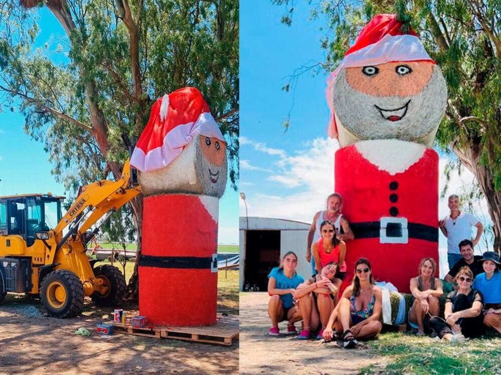 La creación de la familia Michelotti en la Navidad de 2022.