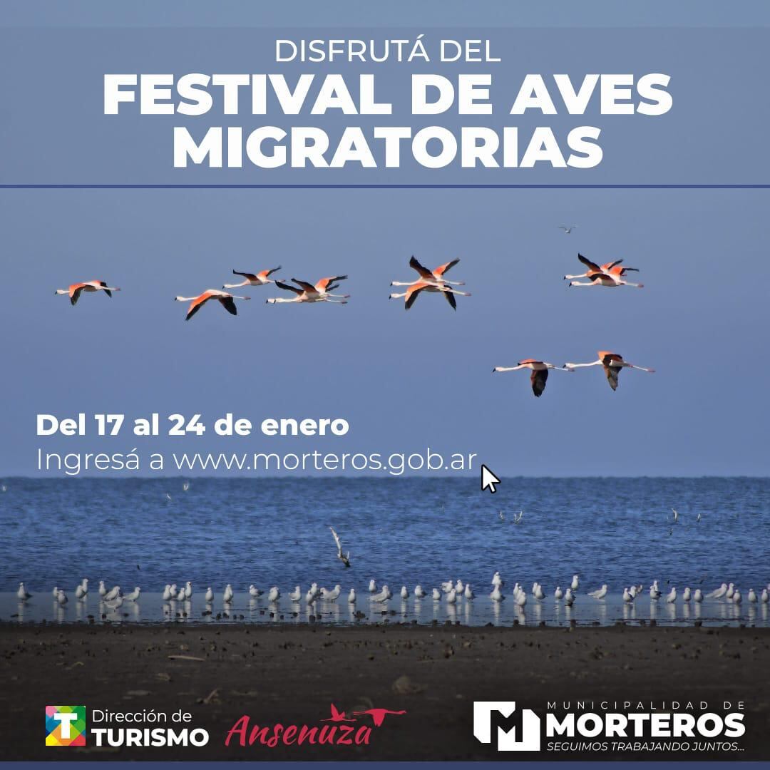 Morteros en el Festival de Aves de San Blas