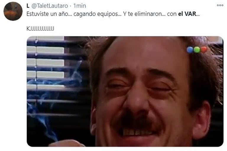 Los memes tras la eliminación de River ante Palmeiras.