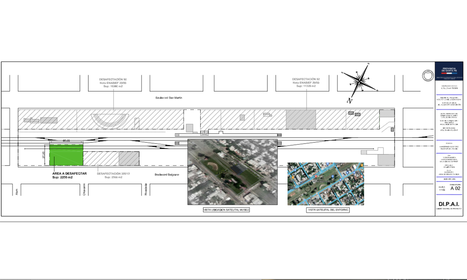 Licitación para la obra del Museo Ferroviario de Pérez  (web Gobierno de Santa Fe)