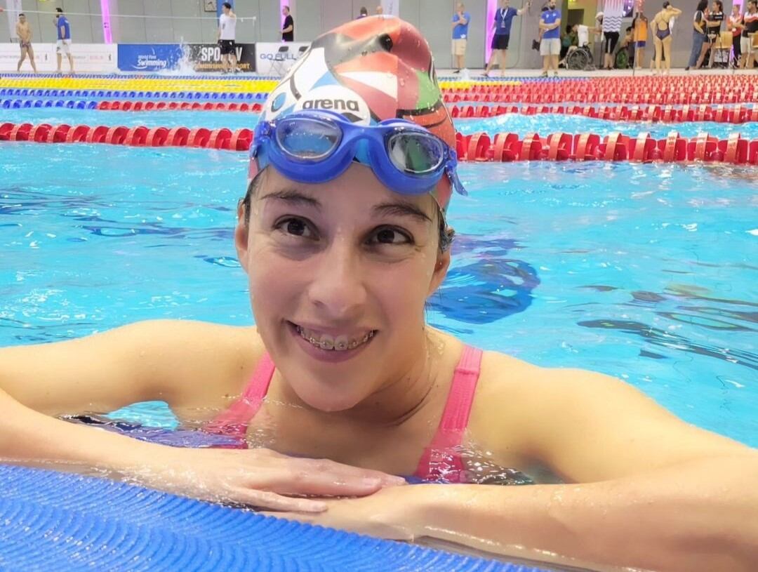 Elizabeth Noriega natación adaptada Selección Argentina