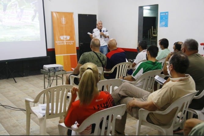 Jornada de capacitación de Futbol en Arroyito