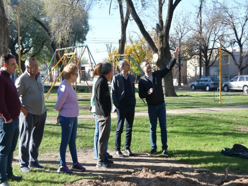 Básquet 3x3 en barrio Jardín