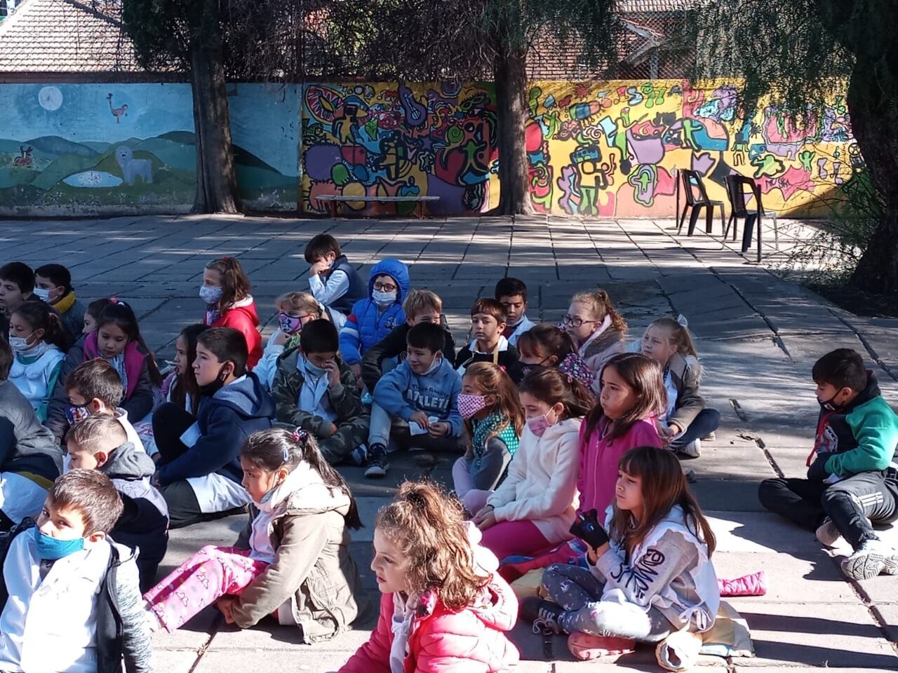 Charlas de la Secretaría de Gestión Ambiental en las escuelas de Tres Arroyos