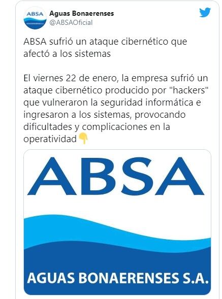 Ataque cibernético a ABSA