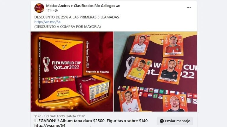 Colapsó el celular a una diputada de Santa Cruz tras difundirle su número y decir que vendía figuritas del Mundial.