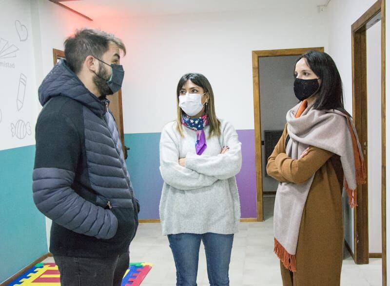 Autoridades del Municipio realizaron una recorrida por el edificio del nuevo Centro Integrador de Políticas Sociales