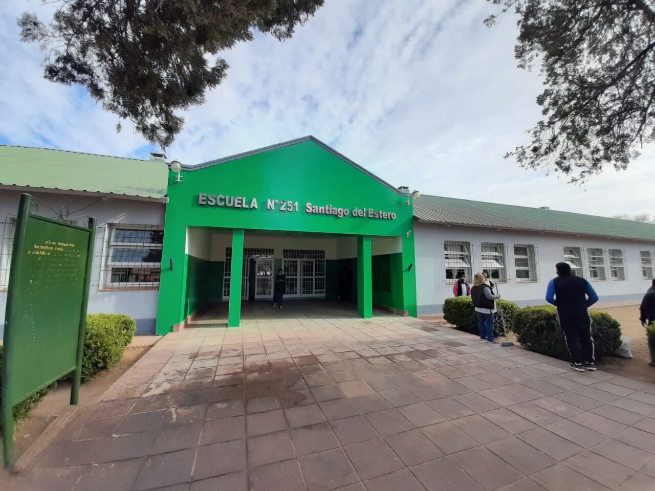 Refacción de escuelas en el interior de San Luis