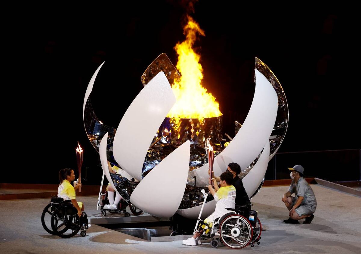 Las mejores fotos de la ceremonia inaugural de los Juegos Paralímpicos de Tokio 2020