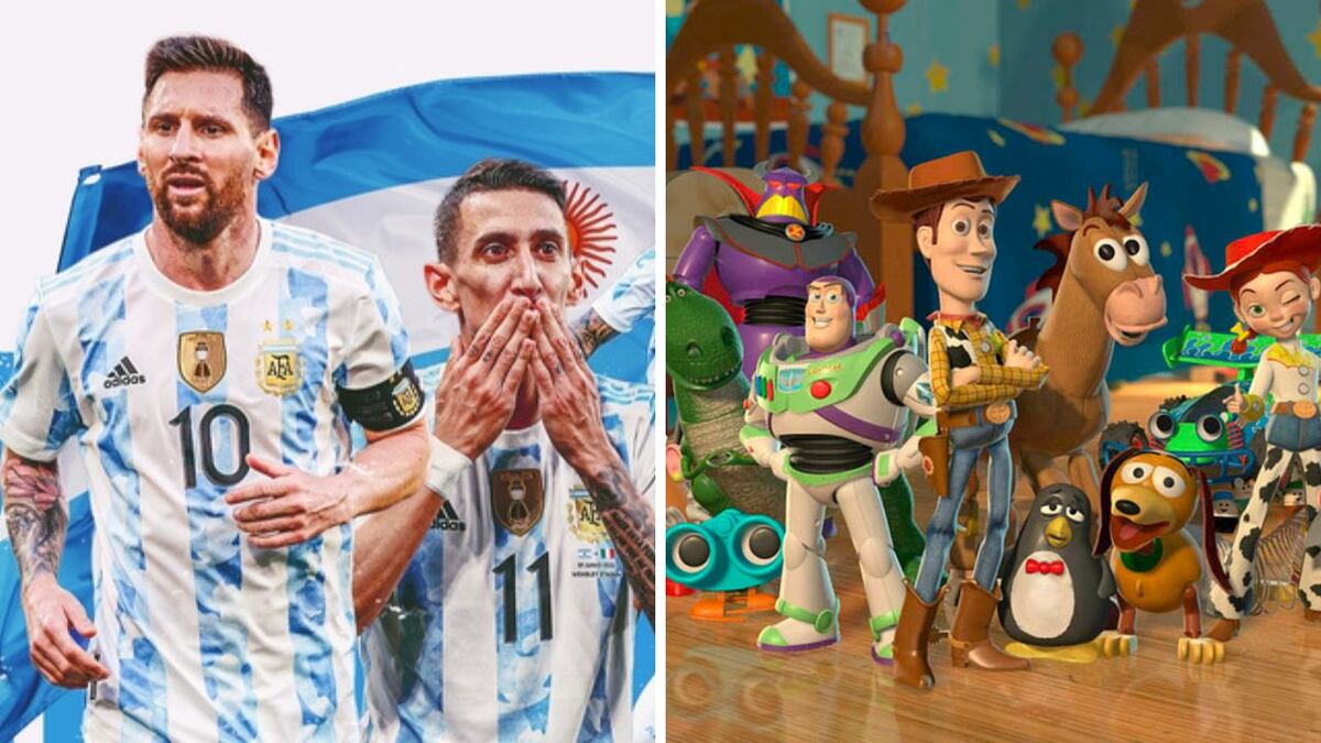 Así sería la Scaloneta versión personajes de Toy Story