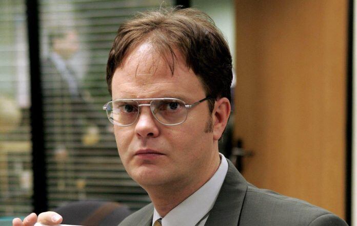 Rainn Wilson en el papel de Dwight Schrute.