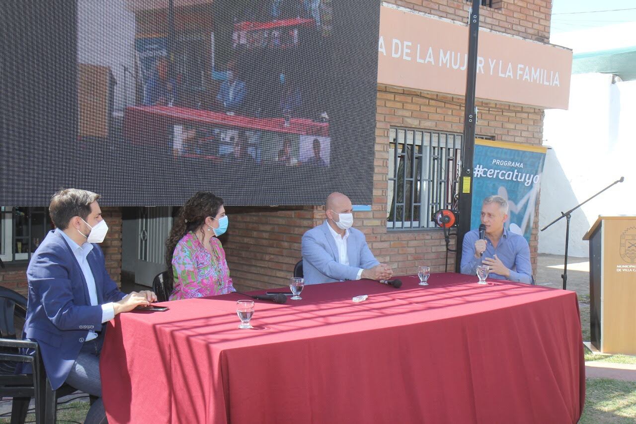 Inauguraron oficialmente el “Punto Mujer VCP” en Carlos Paz