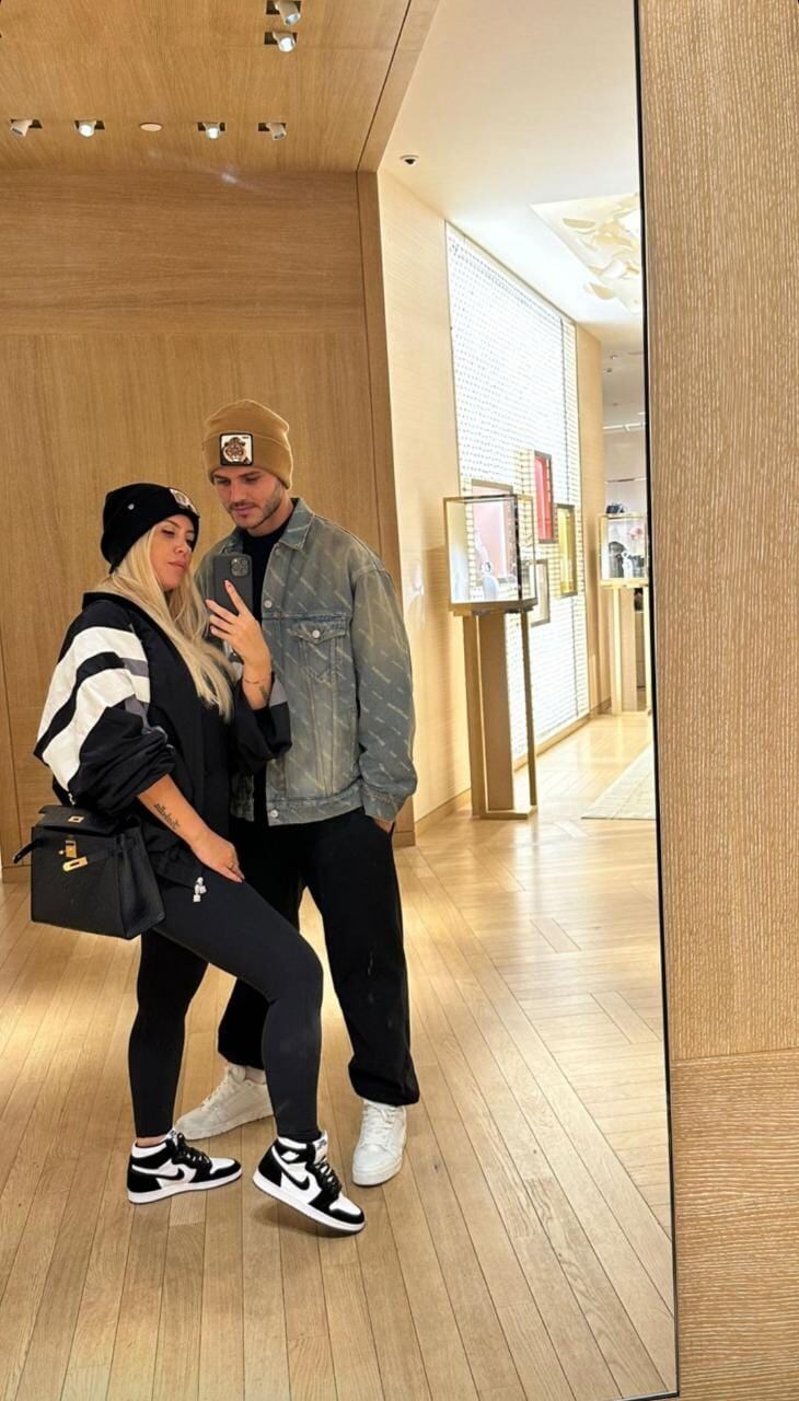 Wanda Nara y Mauro Icardi