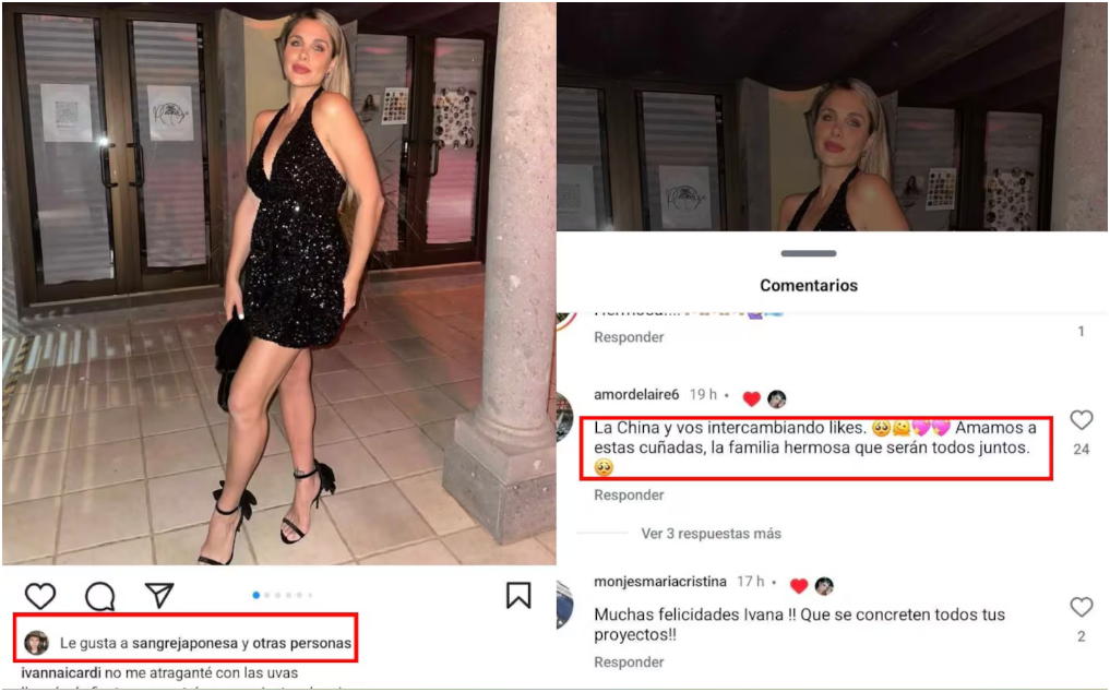 La relación de la China Suárez y la hermana de Mauro Icardi