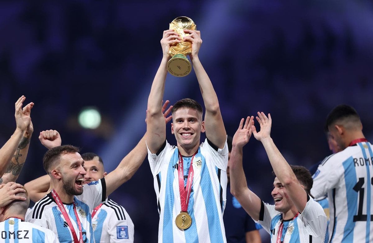 Juan Foyth, campeón del mundo