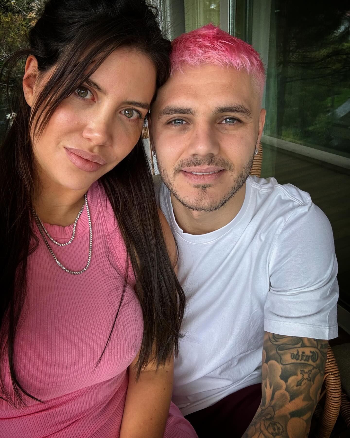  Mauro Icardi y Wanda Nara 