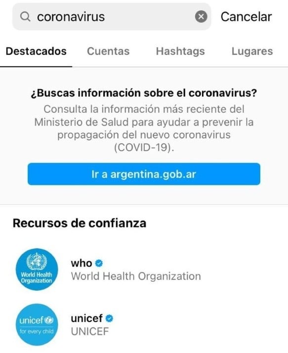 Usuarios aseguran que Instagram se cierra al escribir ciertas palabras en el buscador. (Foto: Instagram)