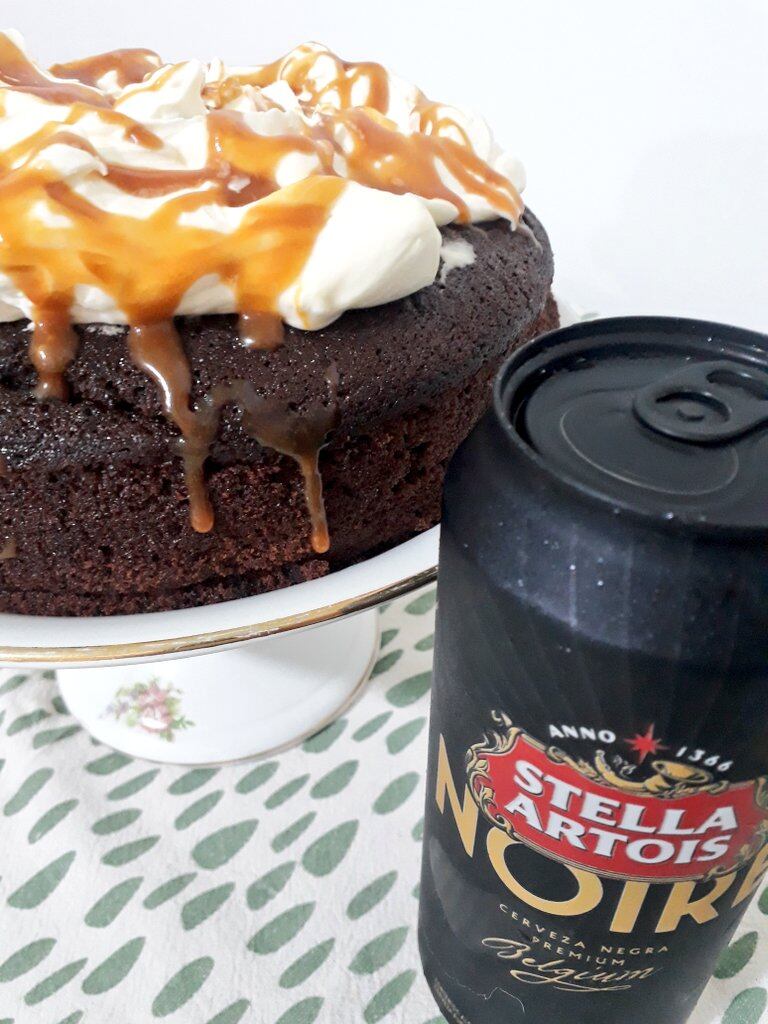 Torta de cerveza negra