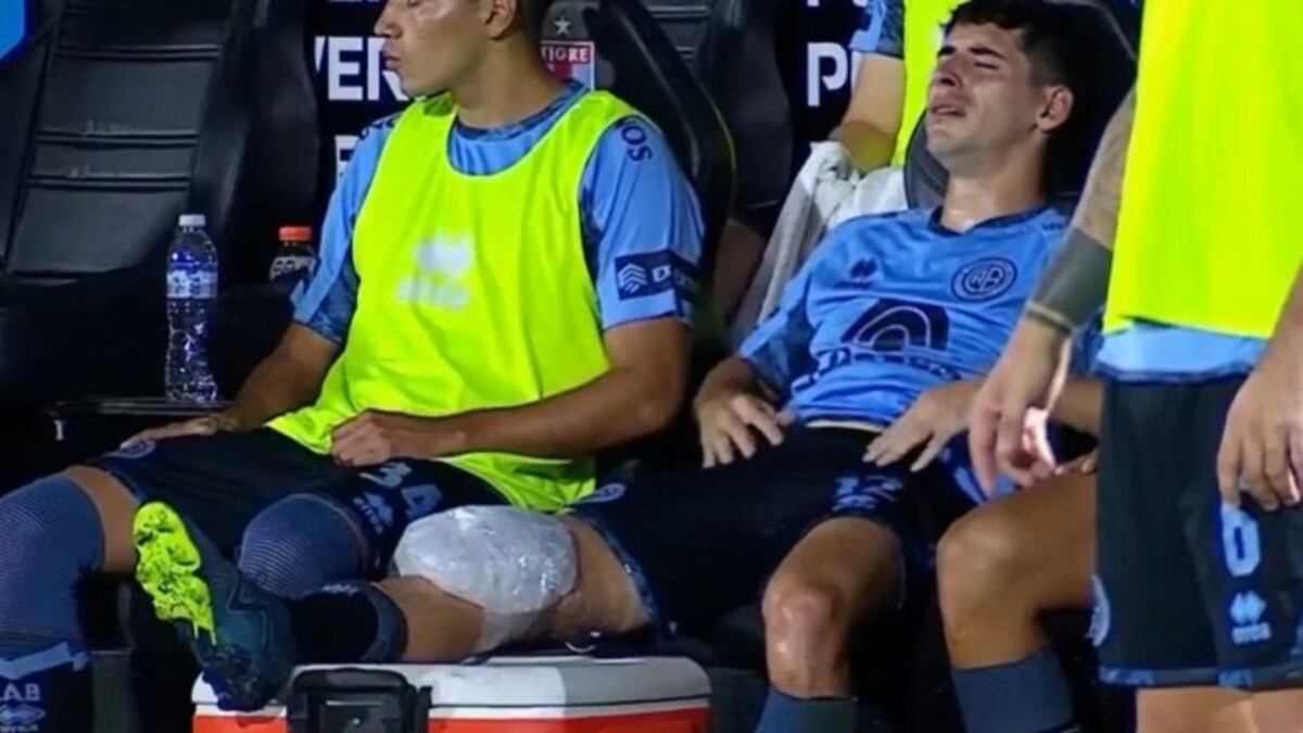 Belgrano se queda sin Ulises Sánchez para la Sudamericana: el preocupante parte médico del jugador