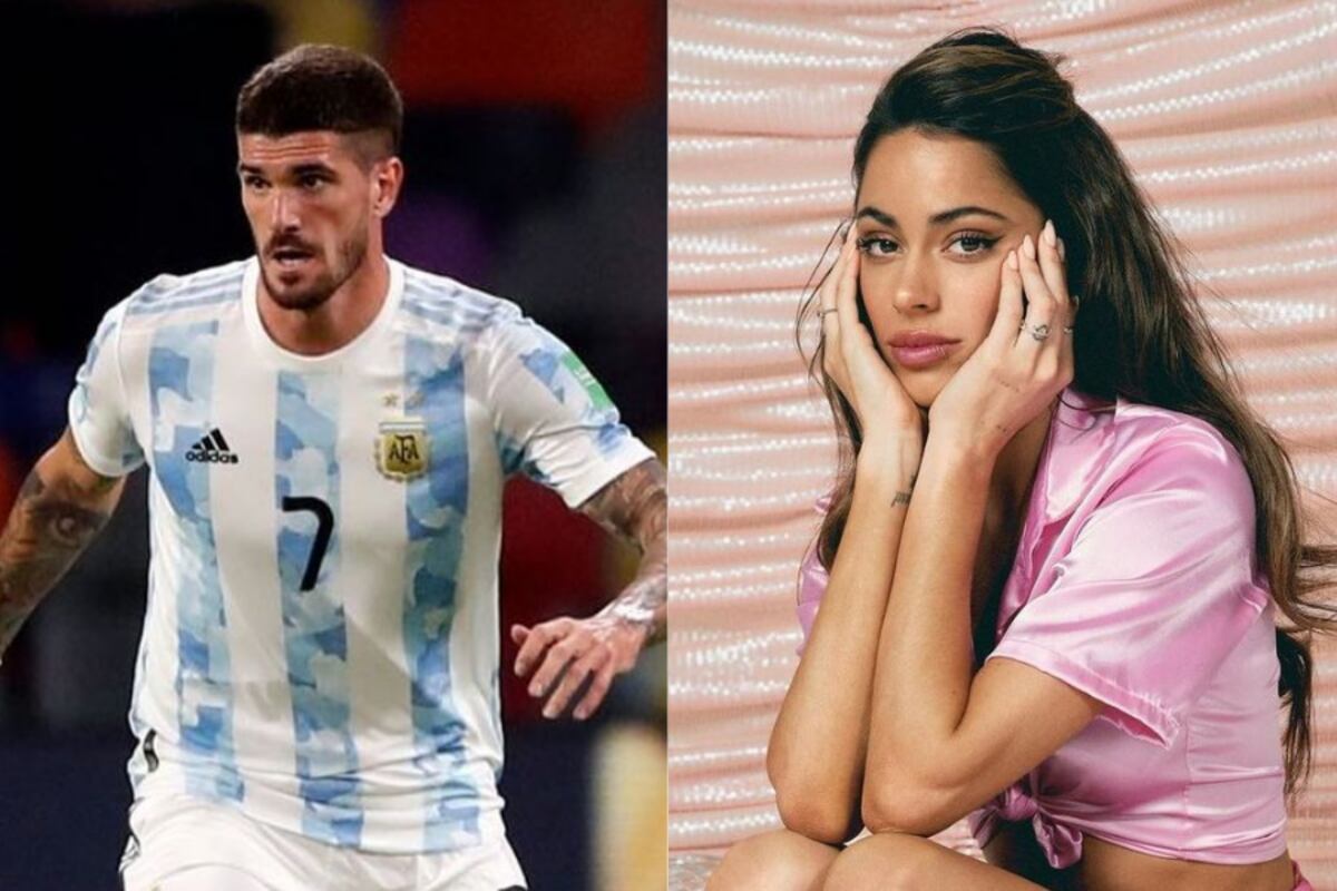 Tras confrmarse el romance, Rodrigo de Paul le dedicó un tierno mensaje a Tini Stoessel en Instagram