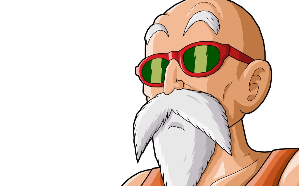 El Maestro Roshi, de "Dragon ball".